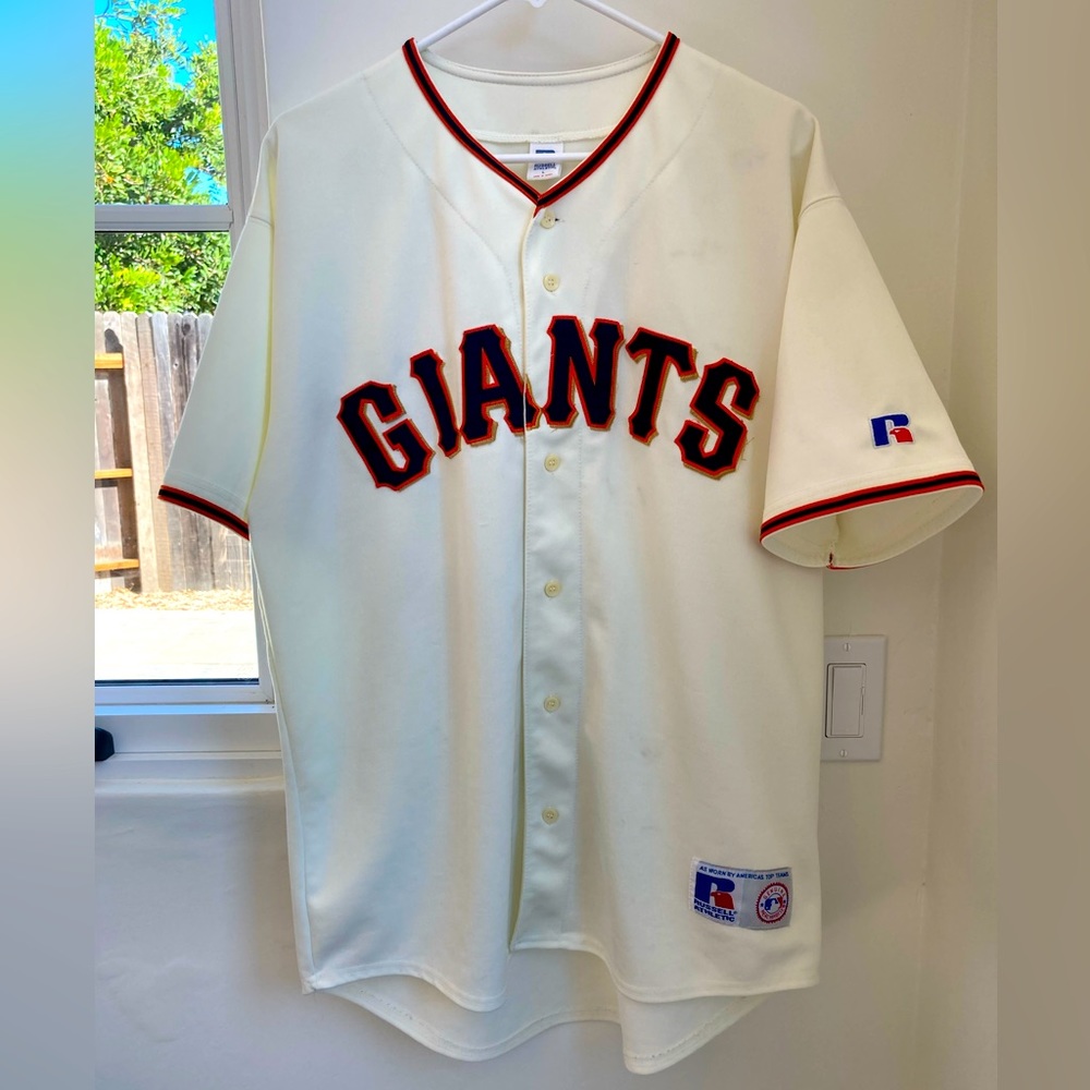 Vintage 1990s Russell SF Giants Home Jersey